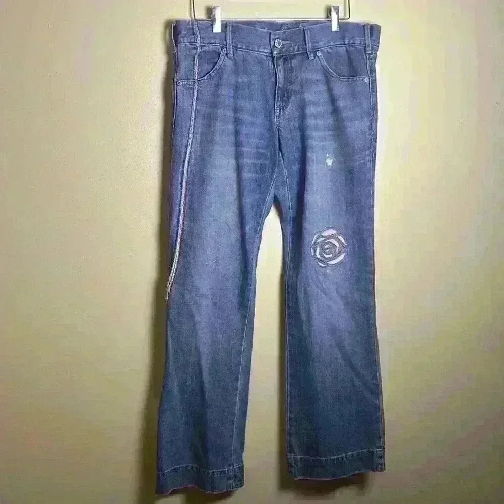 Special Edition vintage Y2k ladies pants, Old Navy, wide leg.